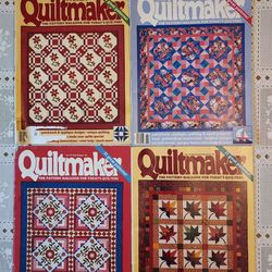 Quiltmaker Magazine  Lot of 4 March/ April/ July/ August 1994 June/sep/Oct 1993