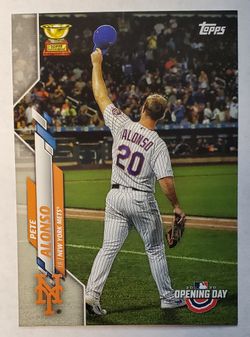 Pete Alonso 2020 Topps Opening Day Photo Variation SSP New York Mets MLB