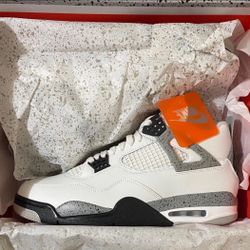 Air Jordan 4 “White Cement” 2025 NEW ( SIZE 10.5)