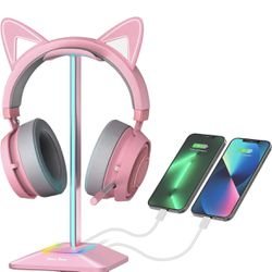 RGB Headphone Stand