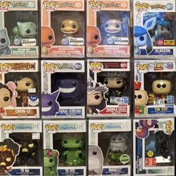 Funko Pop Lot! Disney, Pokemon, Wondercon
