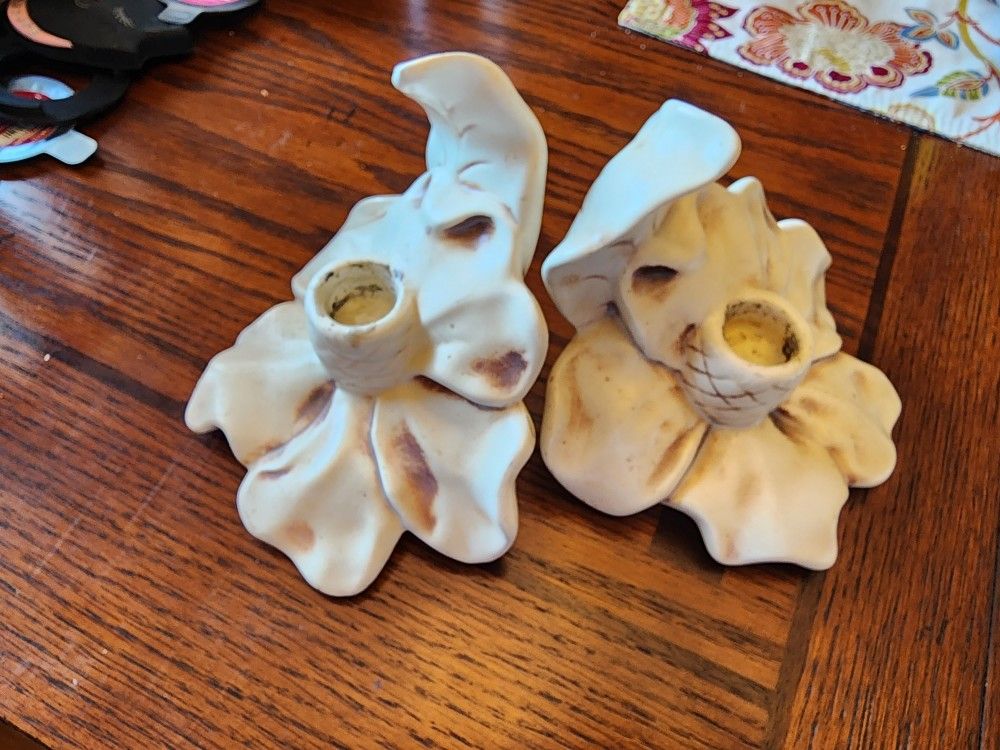 Red Wing Magnolia Candle Holders