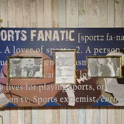 Kirkland Sports Fanatic Picture Frame Photo Collage 