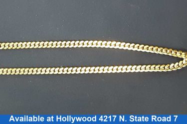 Cuban Link Chain - Yellow Gold 14k (.585) 48.3 grams 24 inch