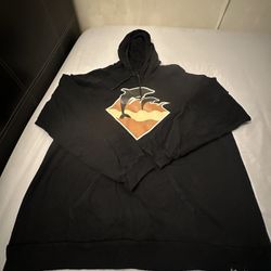 Pink Dolphin Black Hoodie 2XL XXL USED