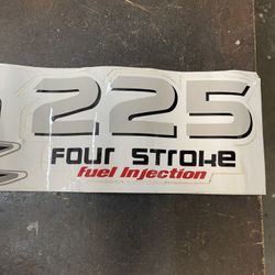 Yamaha 225 Four Stroke Logo 