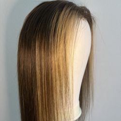 16x4 20inch Lace Front Wig Human Hair Ombré 
