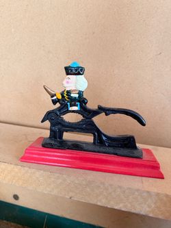 Vintage Cast Iron Soldier Nutcracker