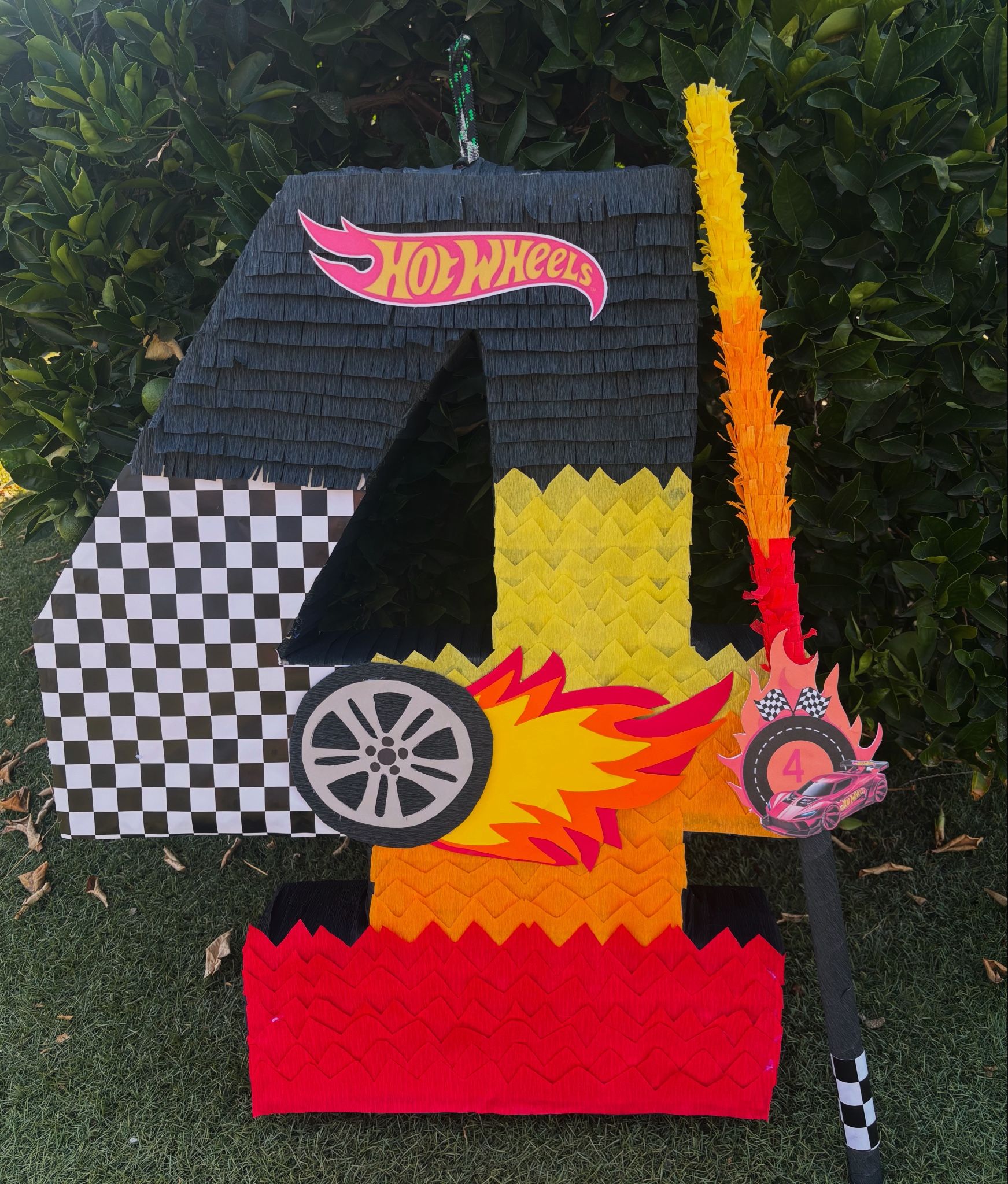hot wheels pinata