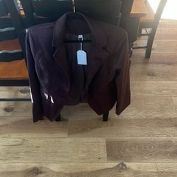 Brown Ladies Blazer