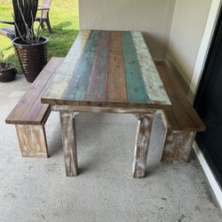 Hand Made Wood Table