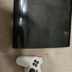 Ps3 With Controller And Games