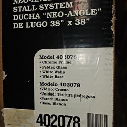 Neo angle shower stall