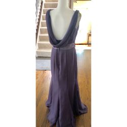 Purple Bridesmaid Dress