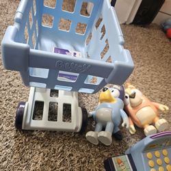 Bluey And Bingo SuperMarket Set
