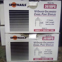  Galvanized Staples