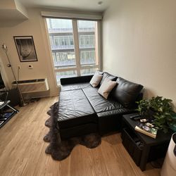Getting Rid Of Furniture!!! Leather Couch!