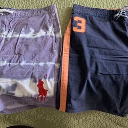 Rare Vintage Polo Swim trunks 