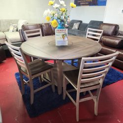 Elegant Kitchen Dining Set. Get Home Now With $54 And Pay Later  . We Deliver Same Day