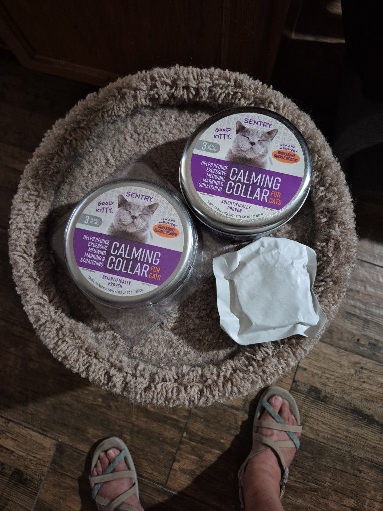 New Sentry Calming Collars For Cats
