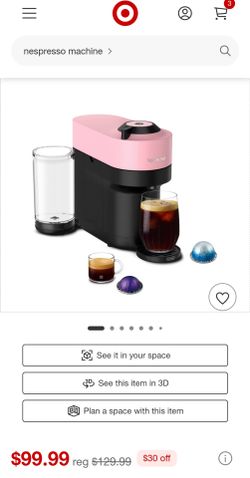 Nespresso Vertuo Pop+ Candy Pink