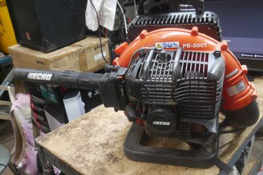 Echo back pack blower pb500t pre owned 889715-1