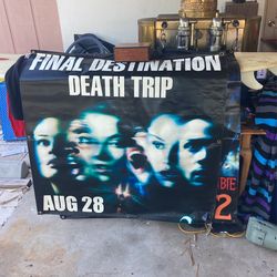 Destination Death Trap Movie Canvass 48 X 52 Total Destination Death Trap Aug 29
