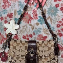 Coach Tan &’ Brown Soho