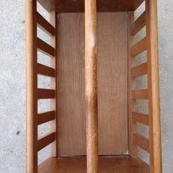 Magazine Holder Solid Wood