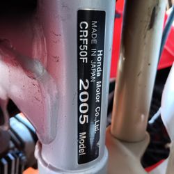 2005 Honda Crf50f
