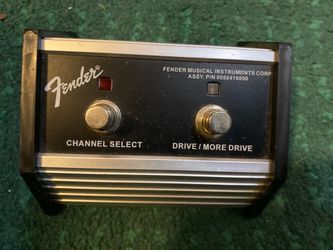 Fender Drive Pedal (rarely used)