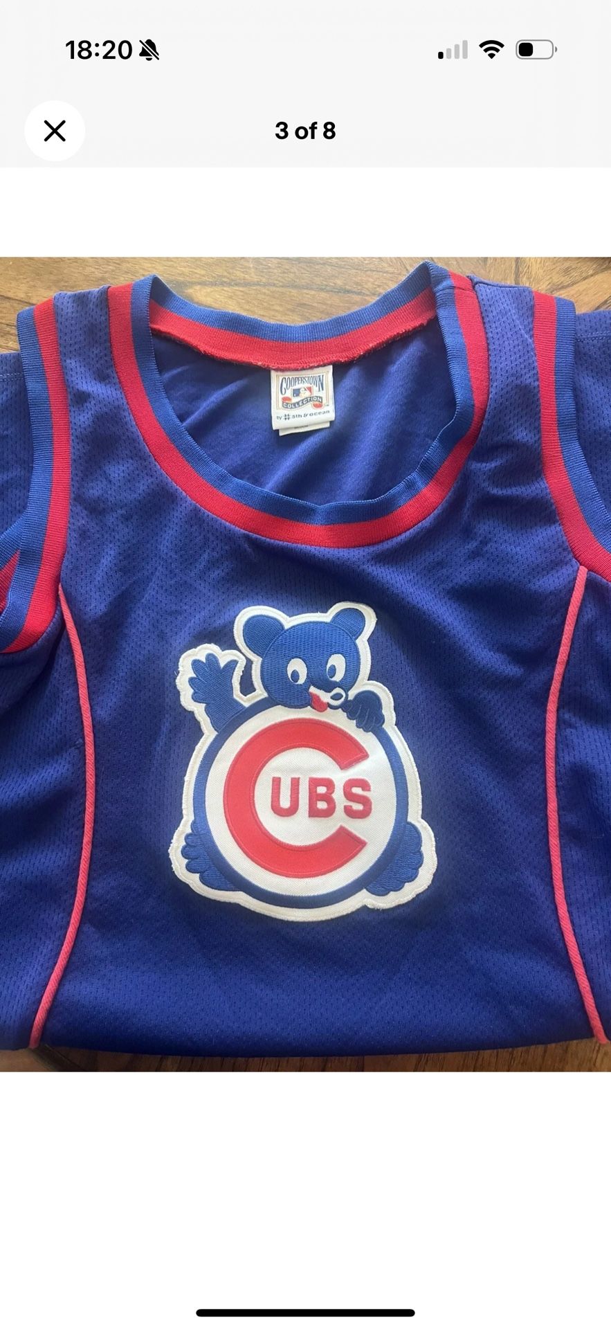Chicago Cubs Vintage Jersey Dress Medium