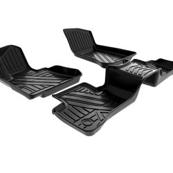 ASLONG 5 Seat Car Floor Mats Fit for 2016-2022 Mercedes Benz GLC Class Models GLC300 GLC250 Weather Floor Mat Liners 1st & 2nd Row Liner， Front & Rear