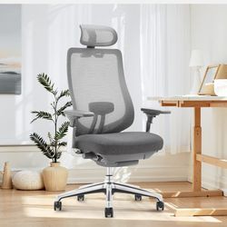 New Colamy Gray executive high back office chair