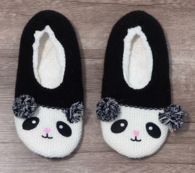🐼 Panda Bear Slippers, Oh-So Comfy, Size: Women’s 8.5 / Men’s 7 (new)