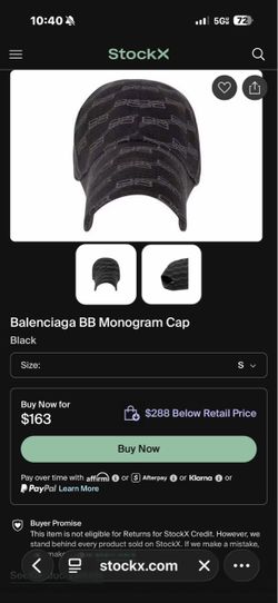 Balenciaga cap