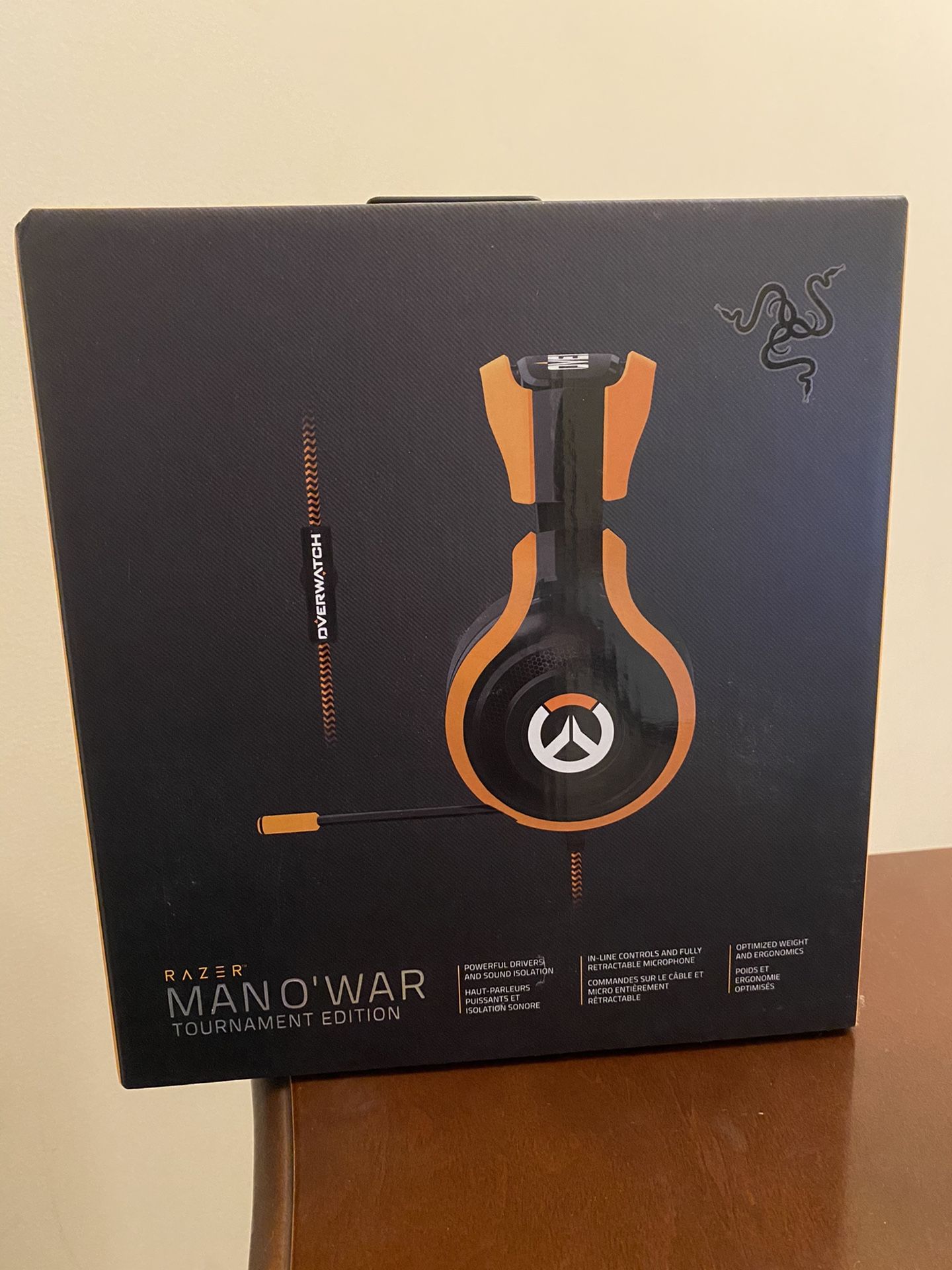 Brand New Overwatch Razer Headphones Gaming Headset