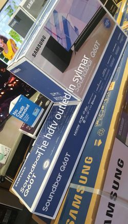Samsung soundbar Q60T Dolby Atmos Alexa built-in WiFi