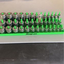 Deep , Semi- Deep , and Shallow Socket Set 12 Point Snap On 