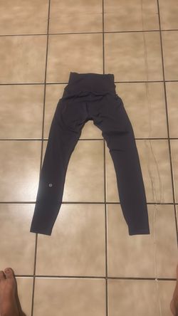 Lululemon Navy Blue High-Waist Leggings