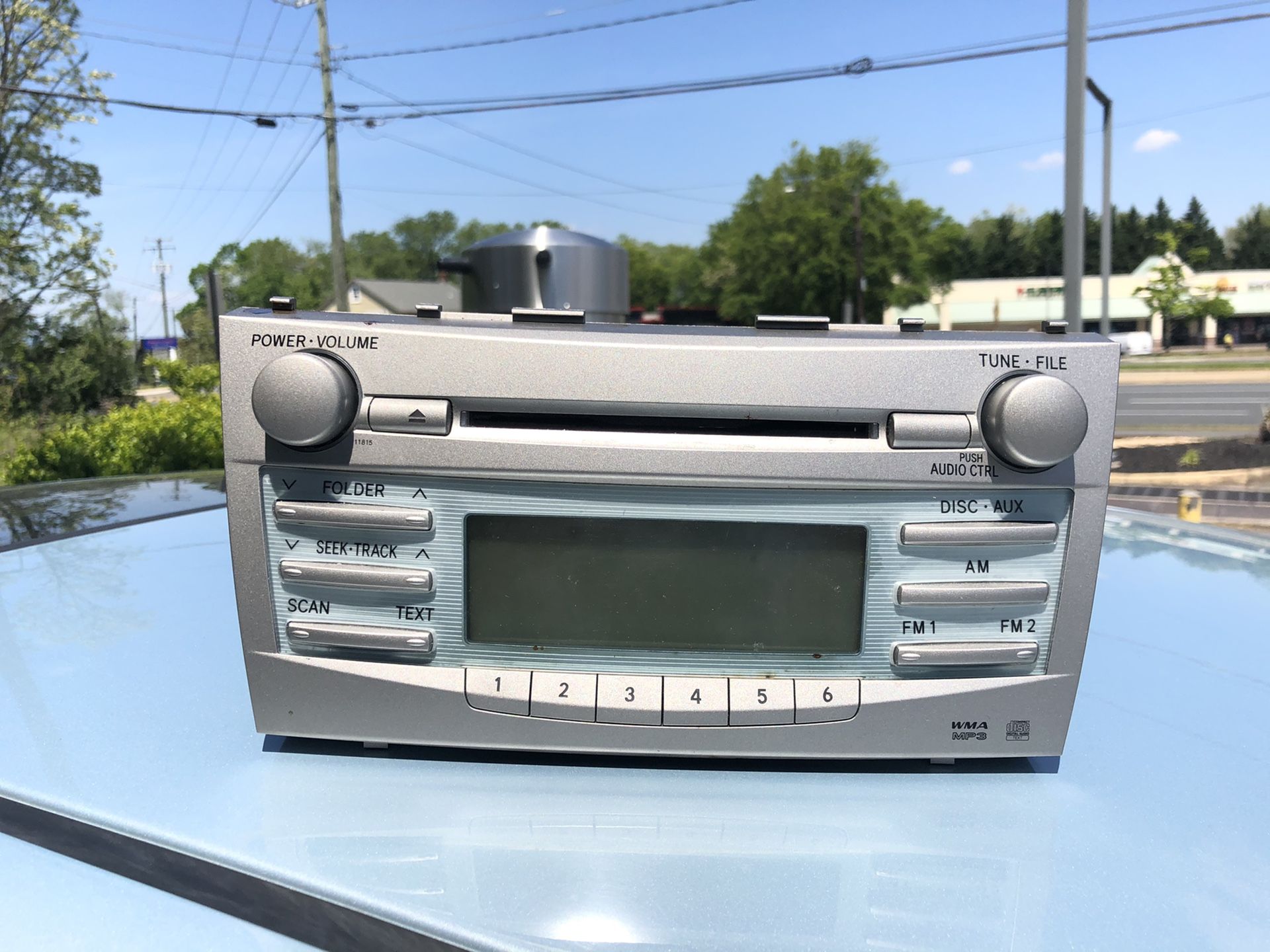 Car stereo , toyota camry 2007