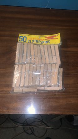 Large Clothespins 