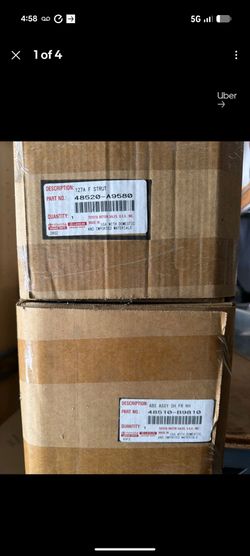 Toyota Lexus Genuine front shock Highlander RX350 pair