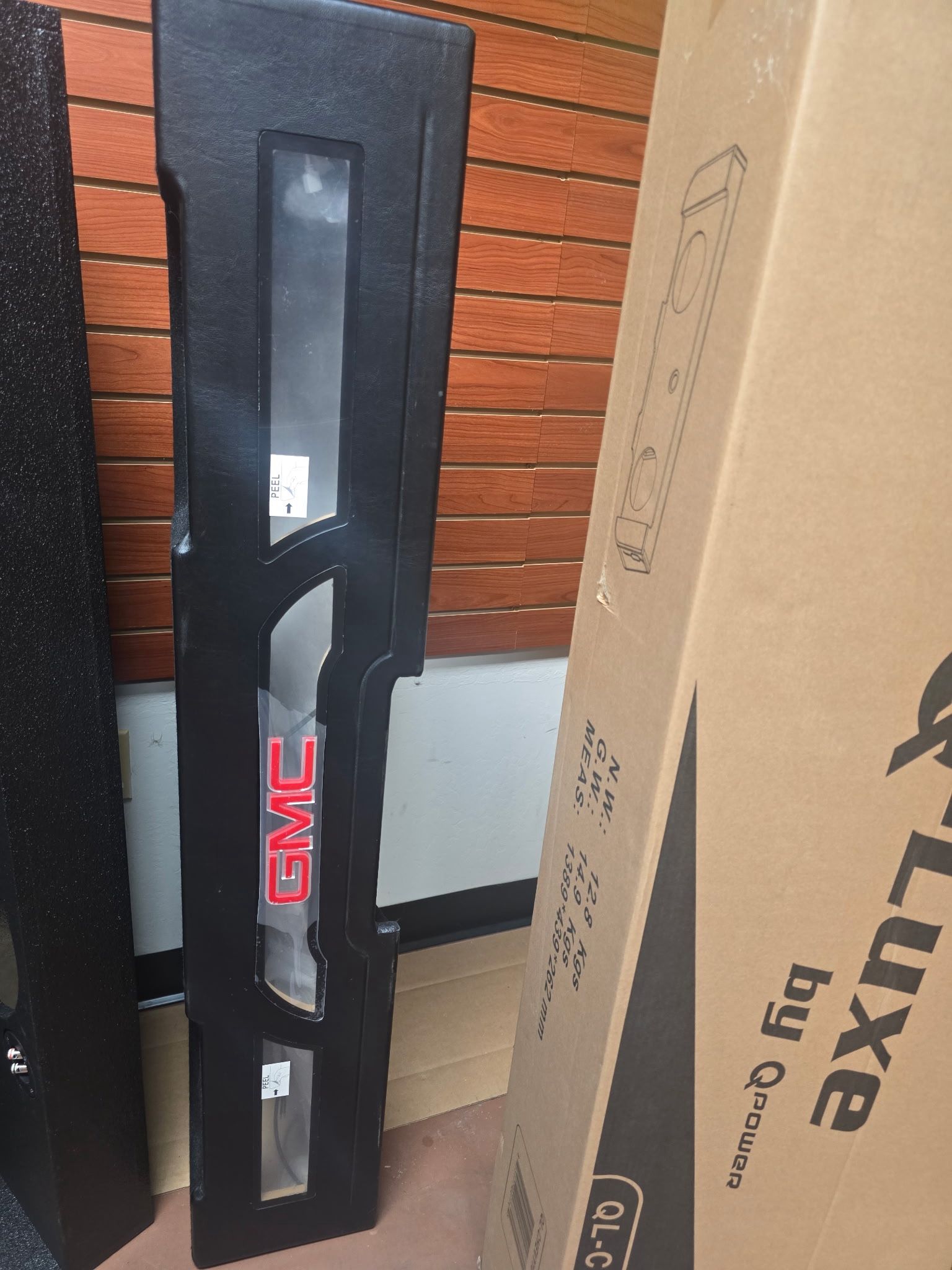 GMC Truck Box For 12 Inch subwoofers LIGHTS UP**