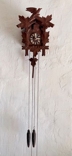 Black Forest Cuckoo Clock German Made, Vintage