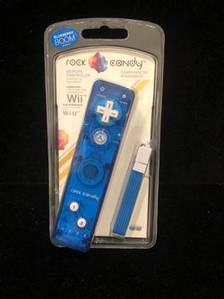 NIB Rock Candy Blueberry Boom Remote Controller For Nintendo Wii/Wii U
