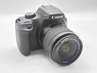 Canon EOS 4000D 18MP DSLR Camera w/ EF-S 18-55mm Lens