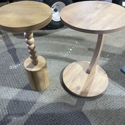 2- Small Apt Space saver Tables 