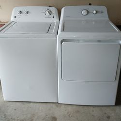 SPOTLESS KENMORE WASHER AND GE ELECTRIC DRYER 