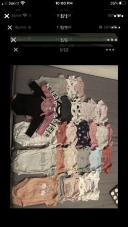 Baby girl onesies
